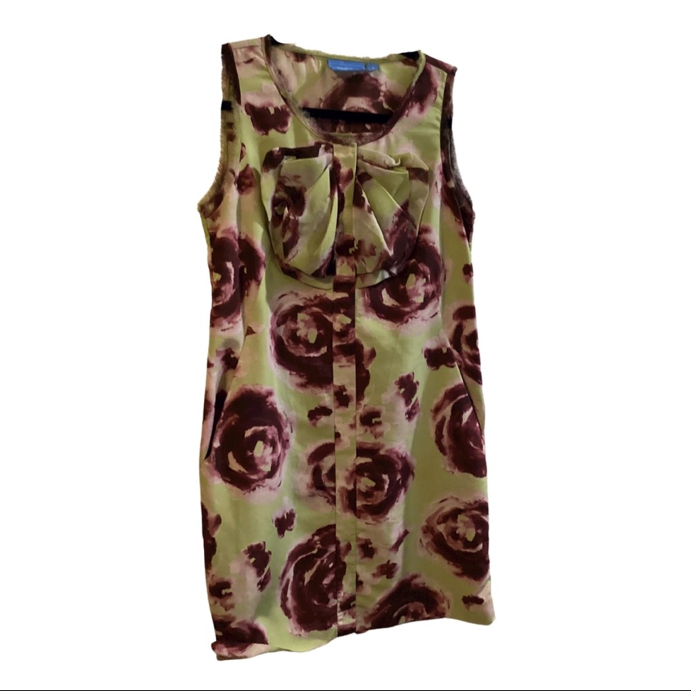 Floral sheath dress